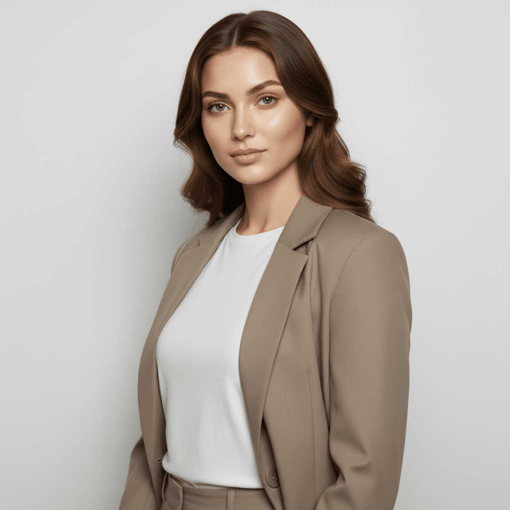 Professional AI headshot preview