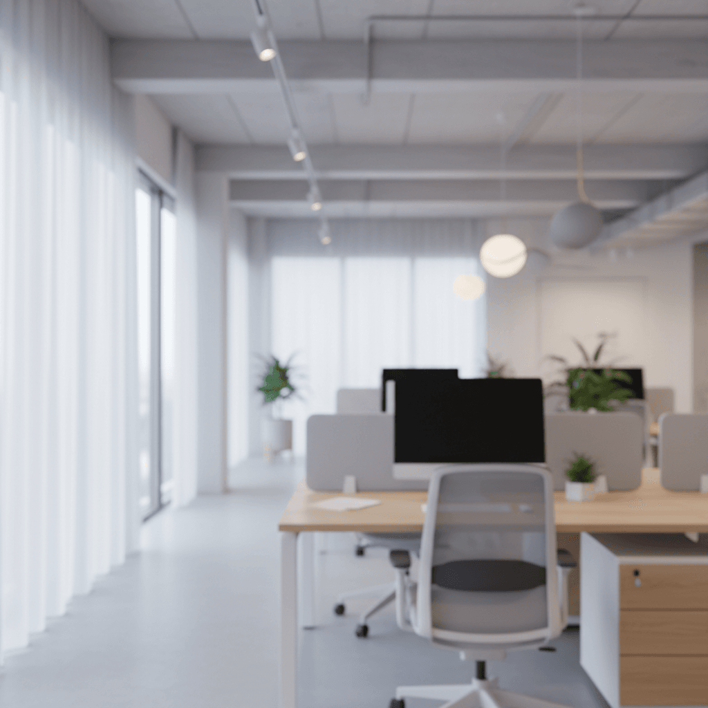 Office backdrop headshot example