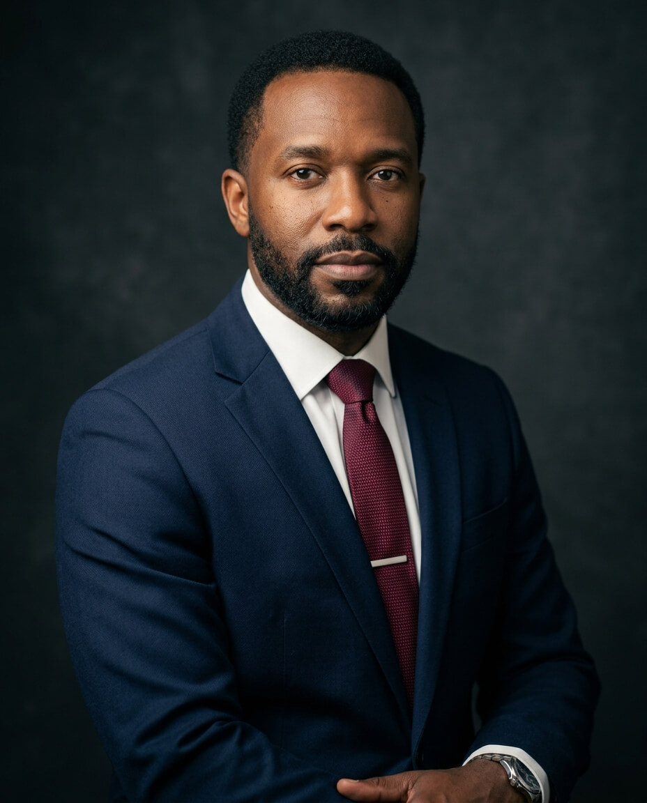 AI Generated headshot example