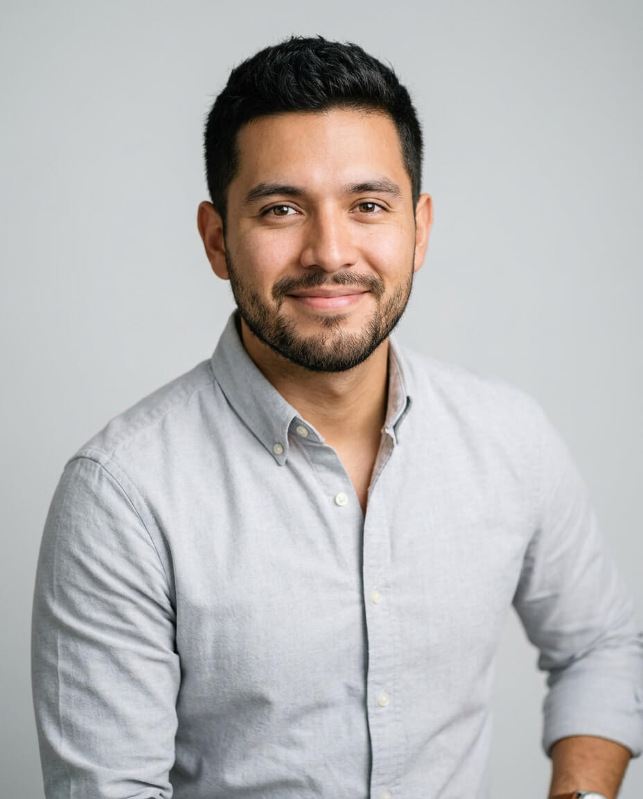 AI Generated headshot example