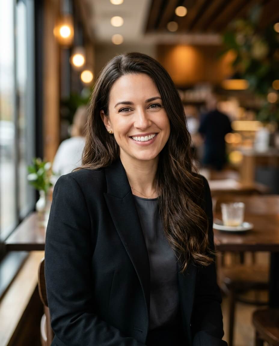 AI Generated headshot example