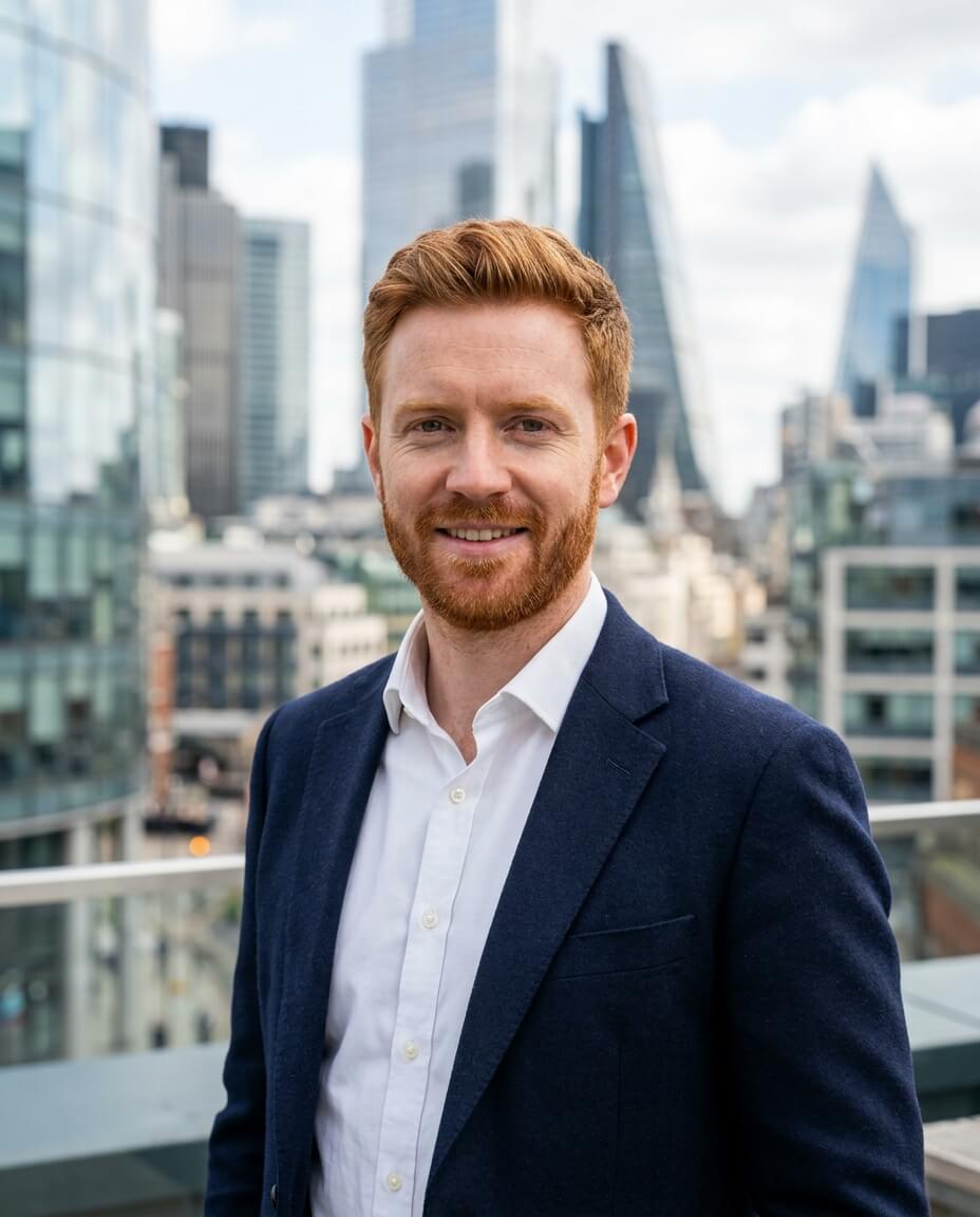 AI Generated headshot example