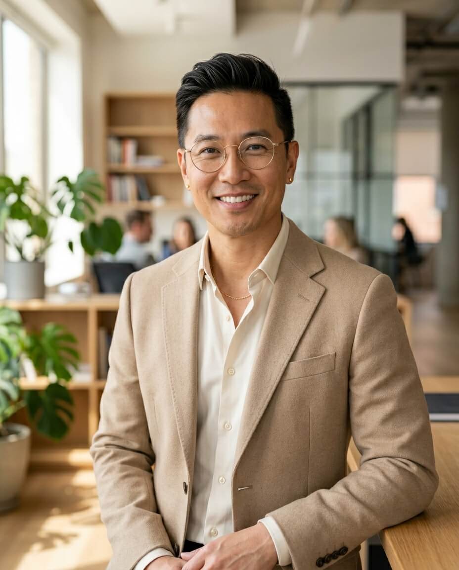 Blazer headshot example