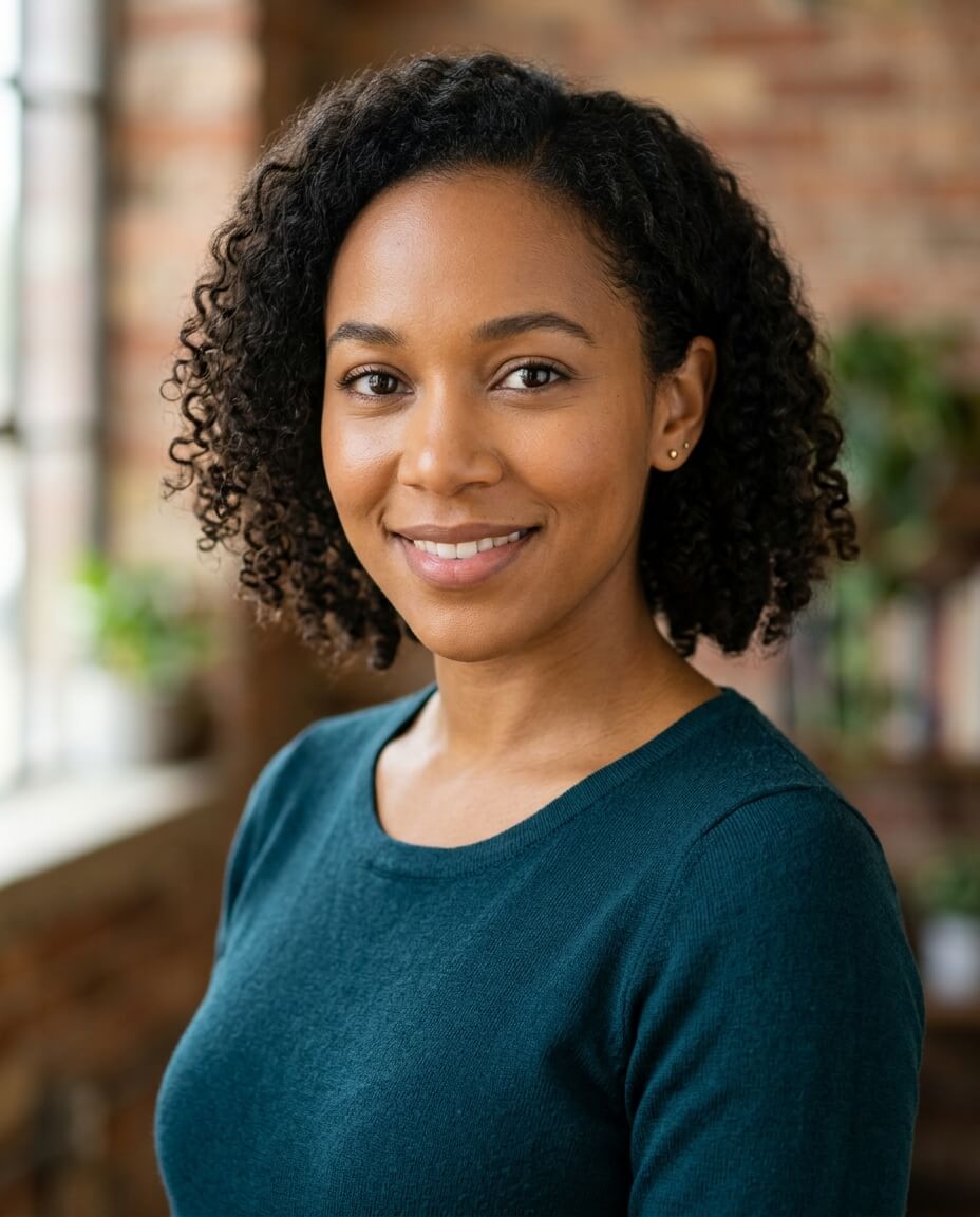 Acting headshot example