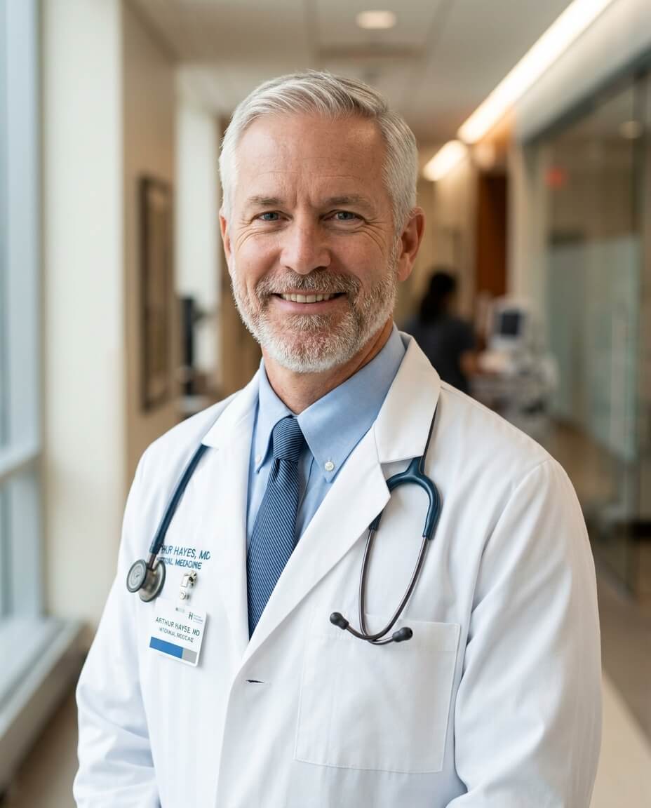 Doctor headshot example