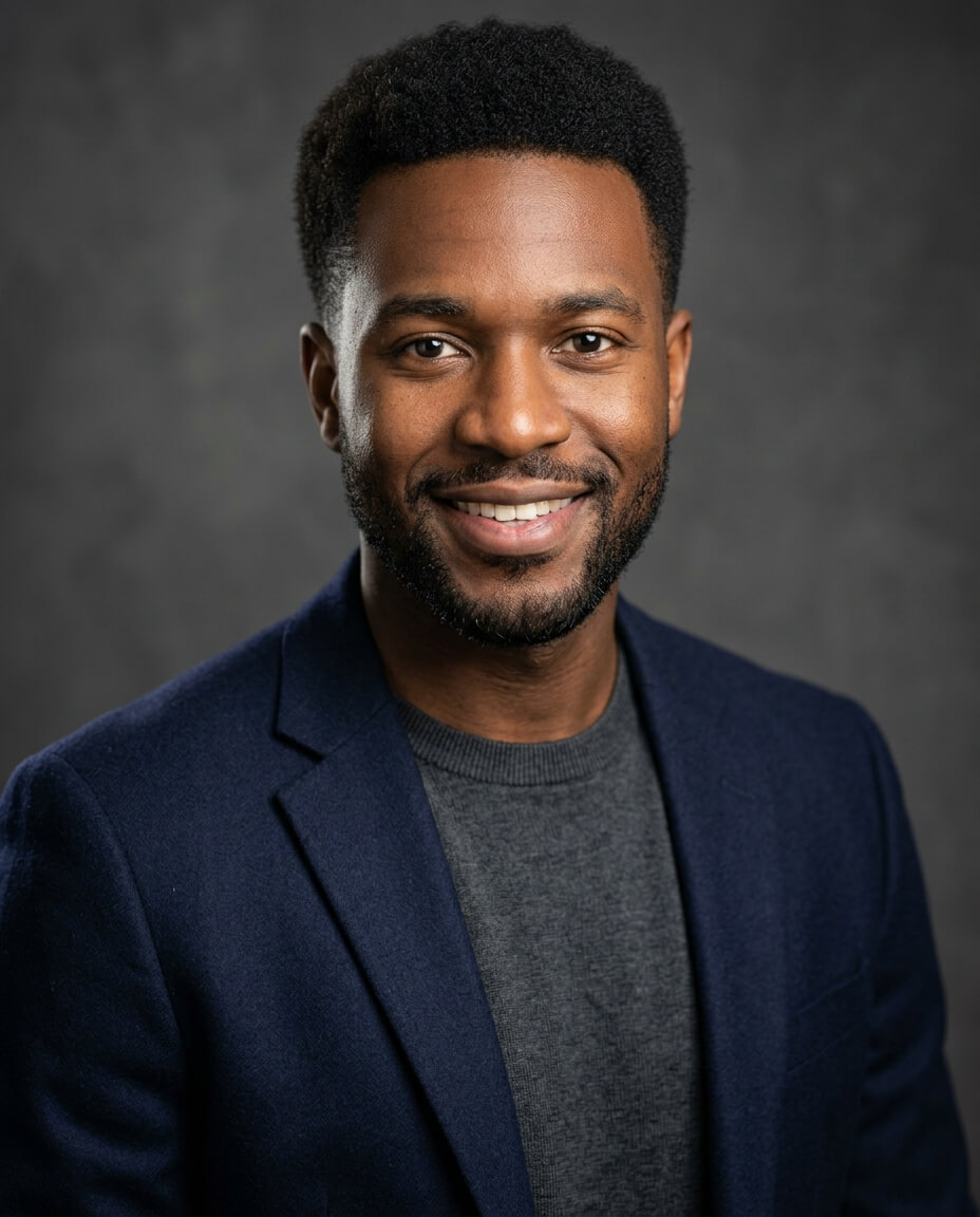 Executive headshot example