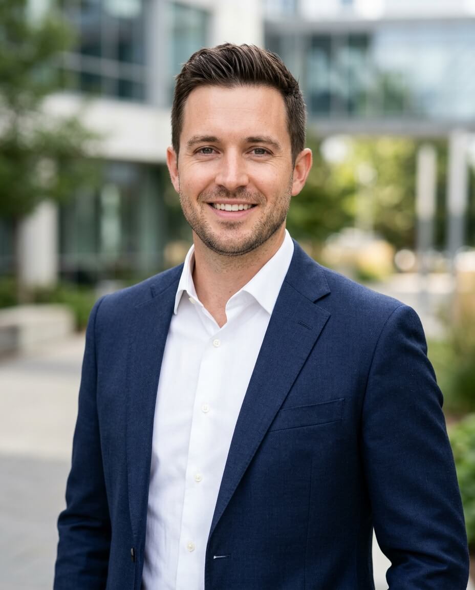 LinkedIn headshot example