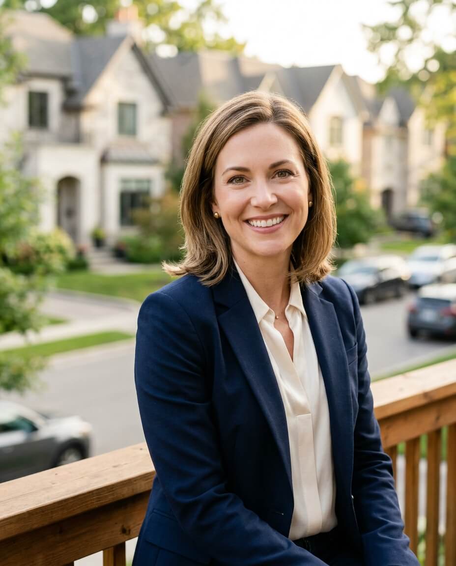 Realtor headshot example