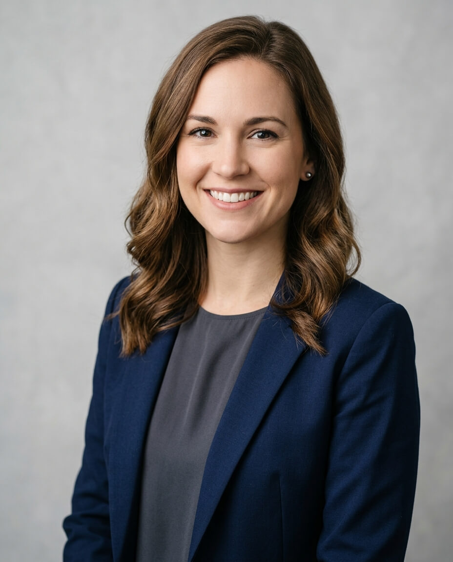 Studio headshot example