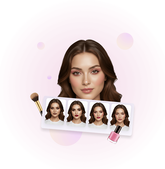 Virtual AI Makeup Try On -  mobile preview