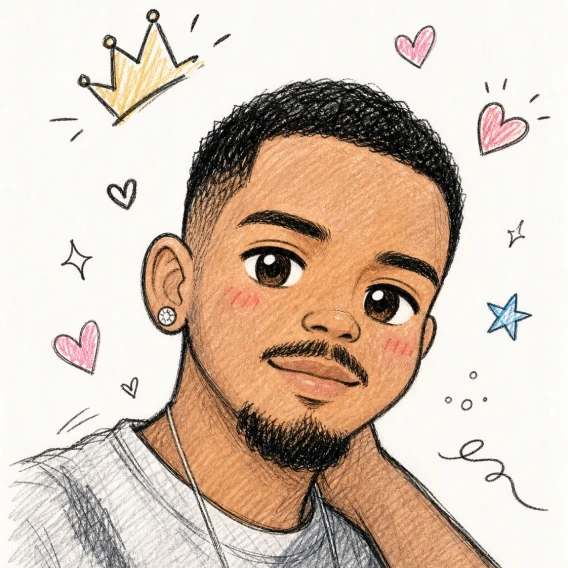 Cinematic AI portrait for creator thumbnails and channel art