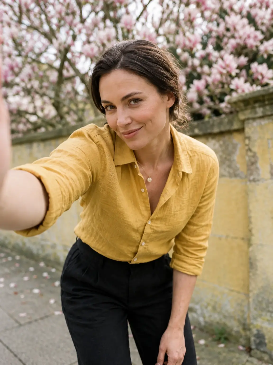 AI profile picture generated from a selfie