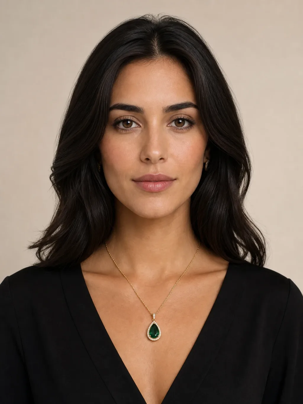 Oval — Pendant necklace