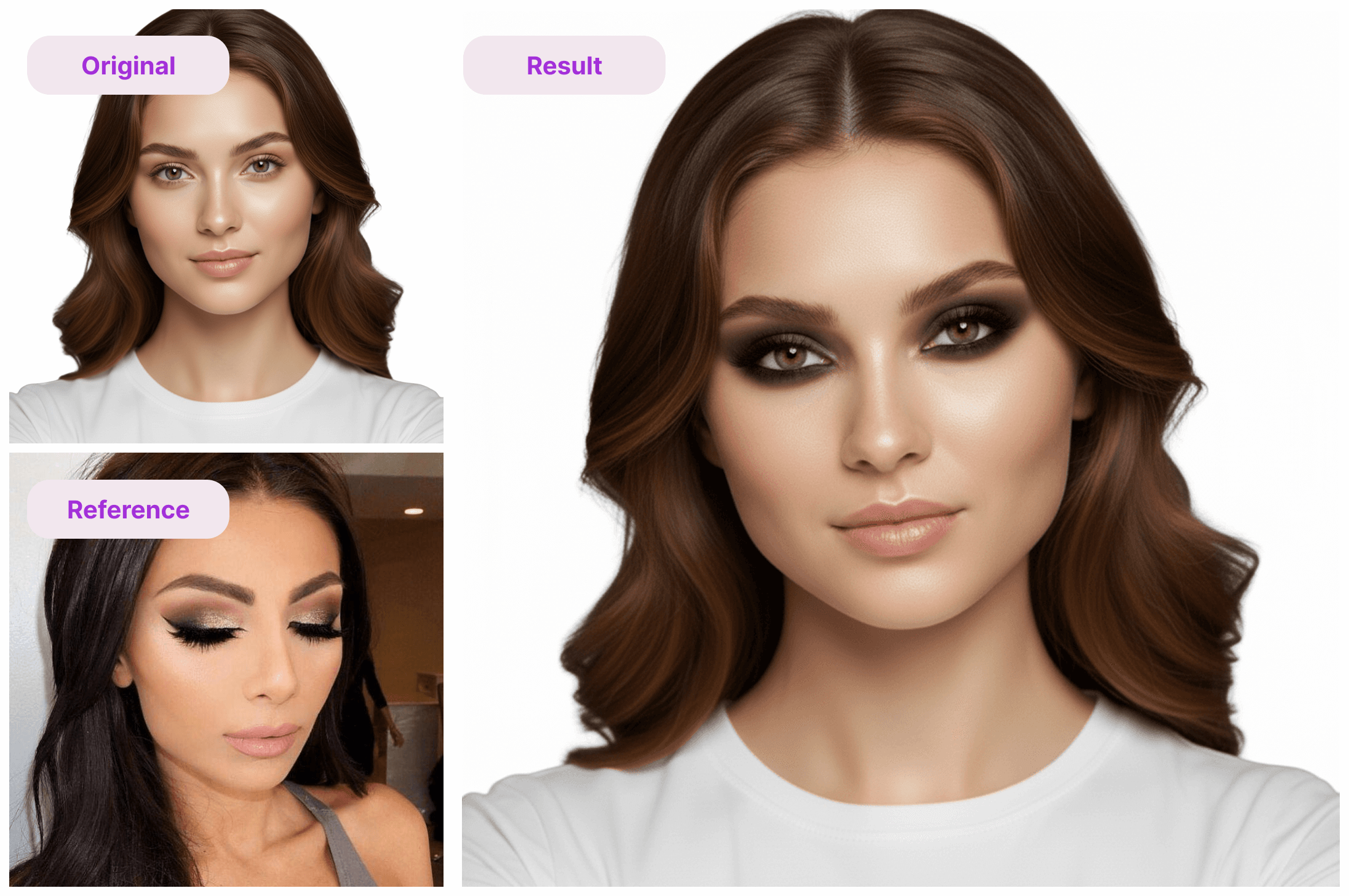 AI Makeup Transfer demonstration