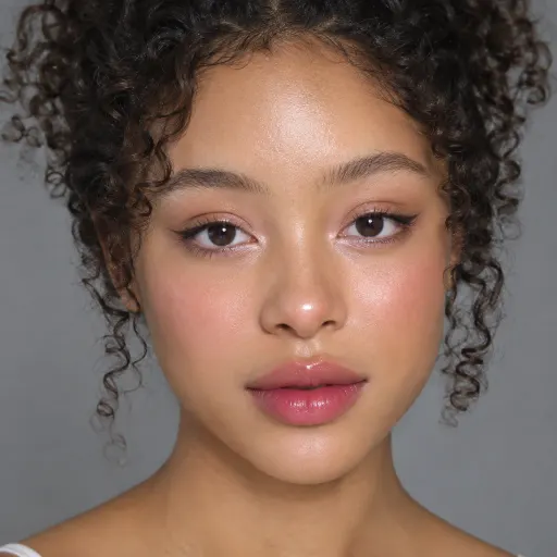 AI Generated Asian / K-Beauty Makeup makeup style